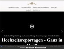 Tablet Screenshot of ganz-in-weiss.net